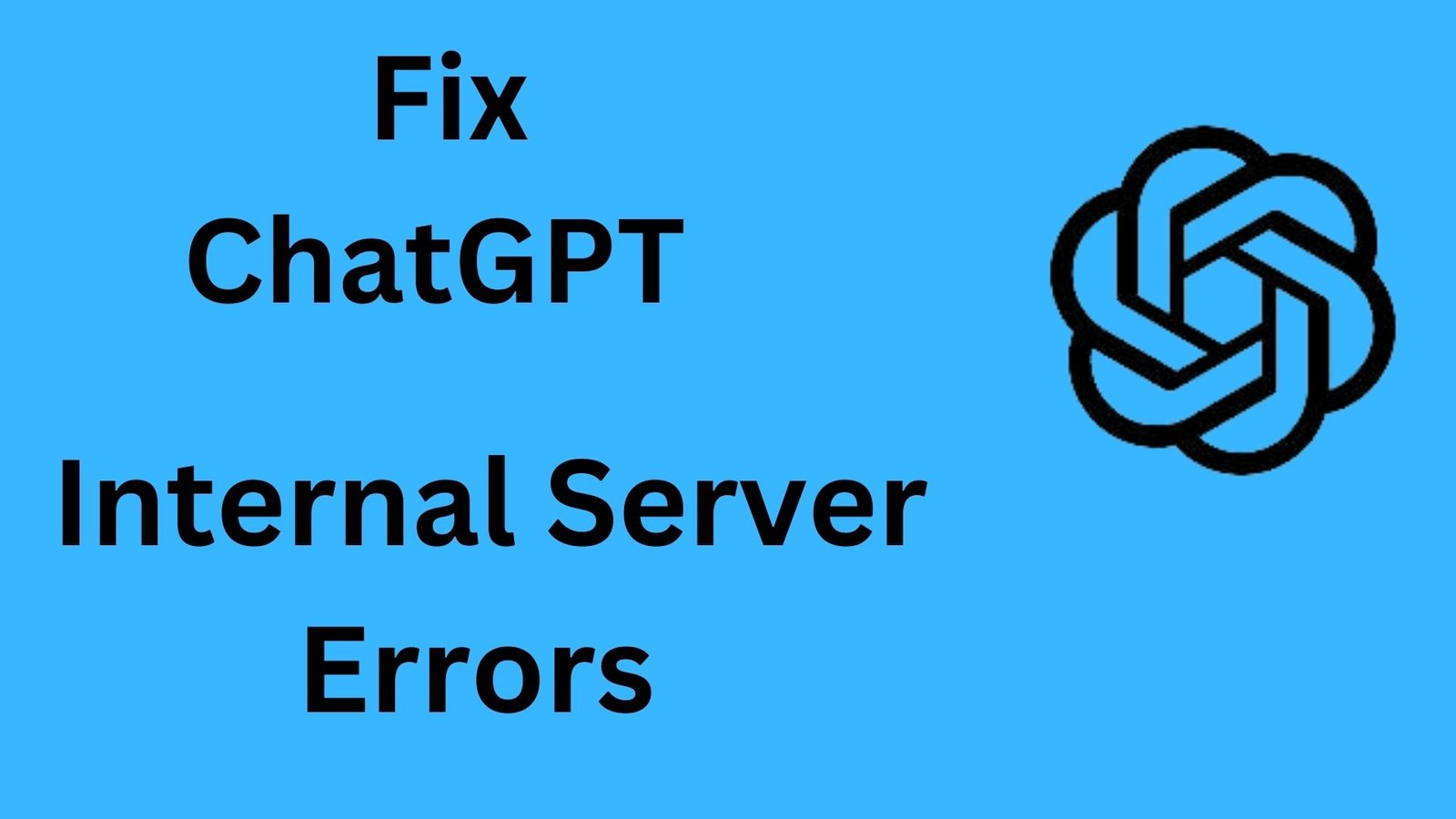 Chatgpt Internal server error