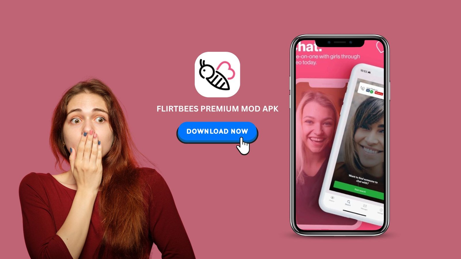 flirtbees premium mod apk