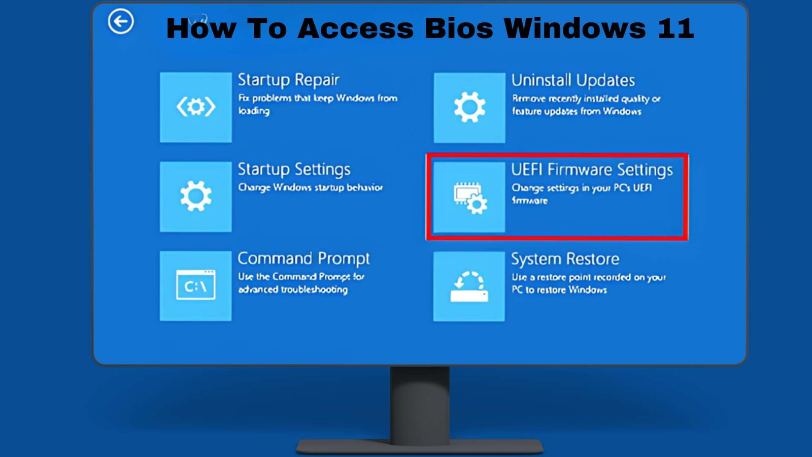 how to access bios windows 11 without restarting