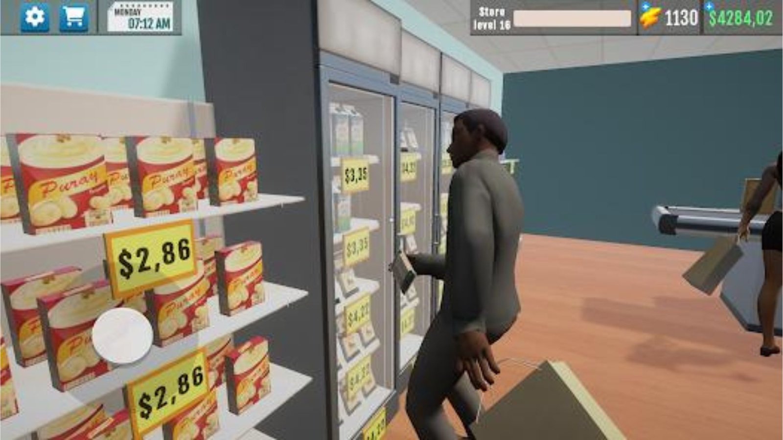 supermarket manager simulator mod apk